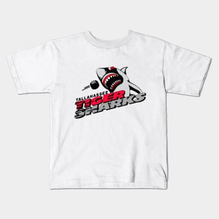 Retro Tallahassee Tiger Sharks Hockey 1995 Kids T-Shirt